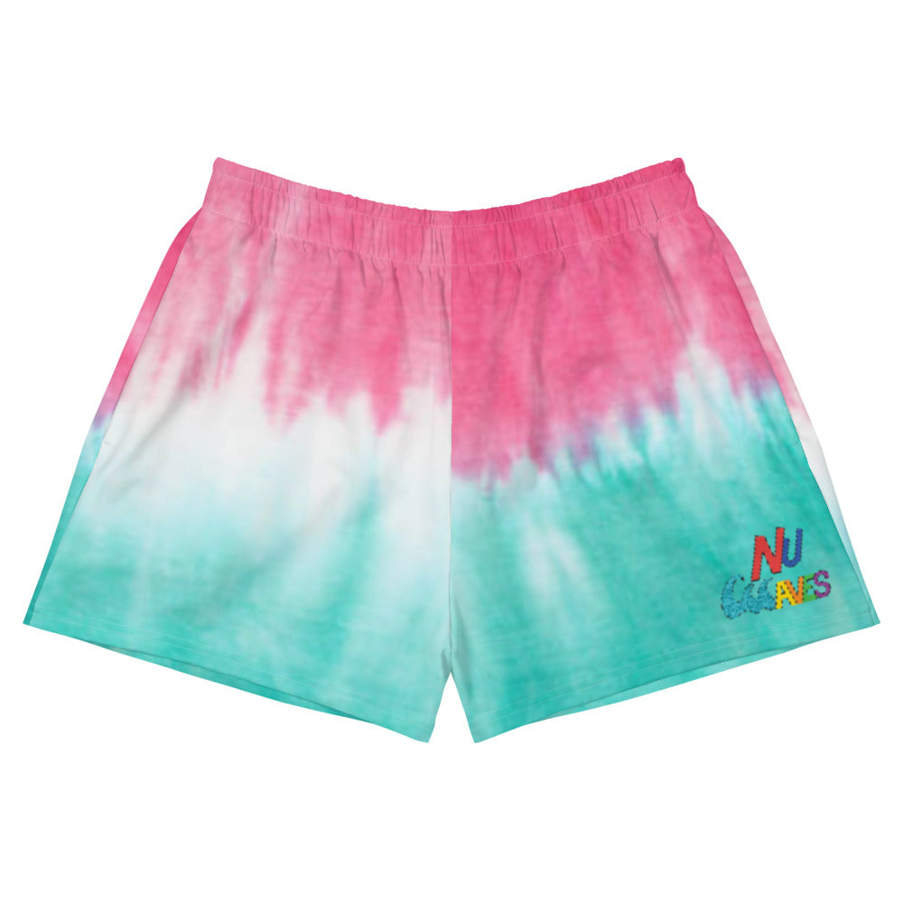 NuWaves Apparel Pink Sand Beach Women's Athletic Shorts
