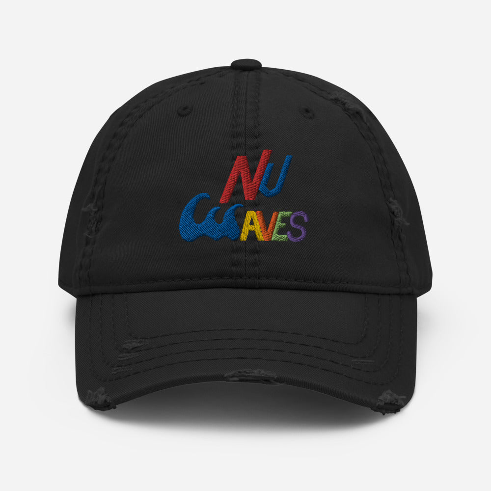NuWaves Apparel Distressed Dad Hat